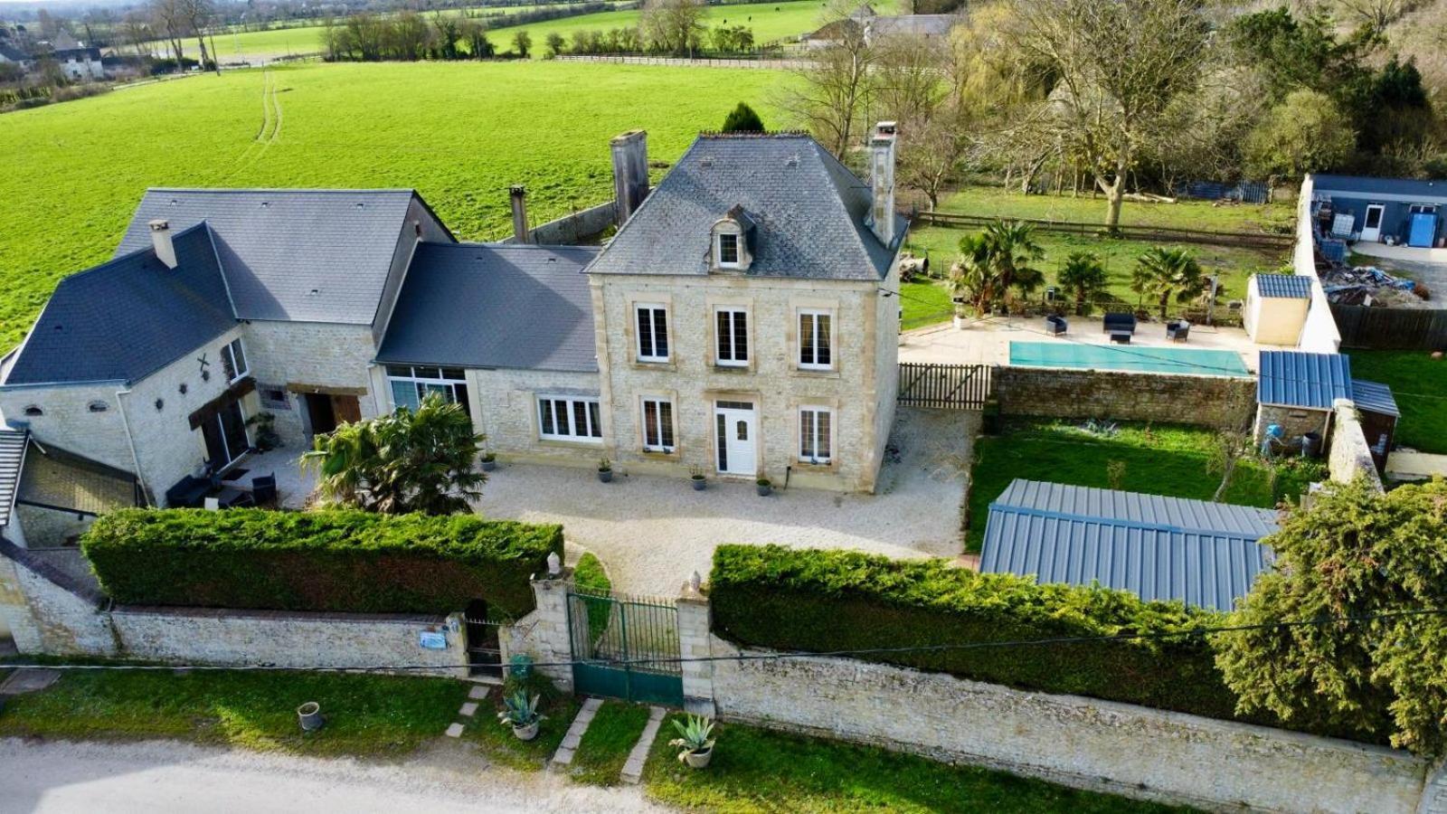 Gite Isigny Omaha Saint-Germain-du-Pert エクステリア 写真